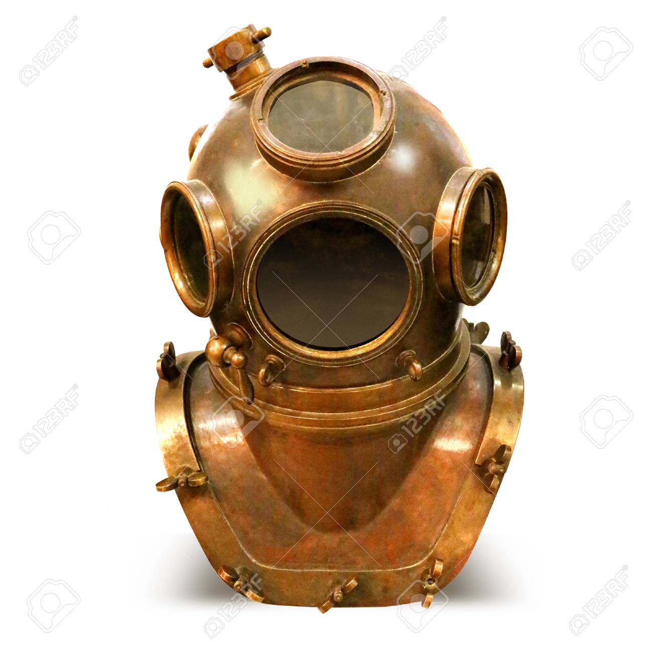 123rf Trajes De Buceo Antiguos Scuba Trajes De Buceo Casco Antiguo