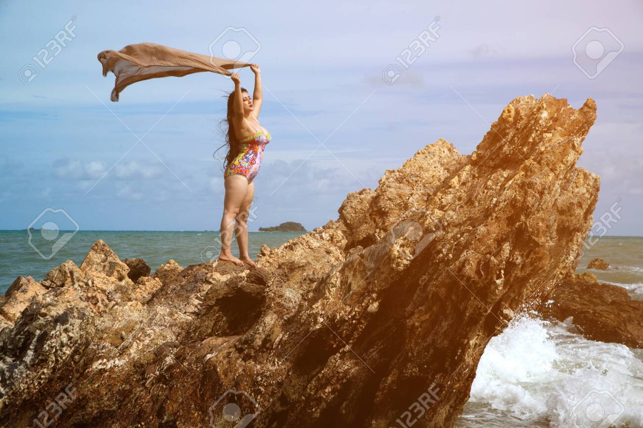 Chubby Wife Naked In The Sea Beach Chubby Wife Naked In The Sea Beach