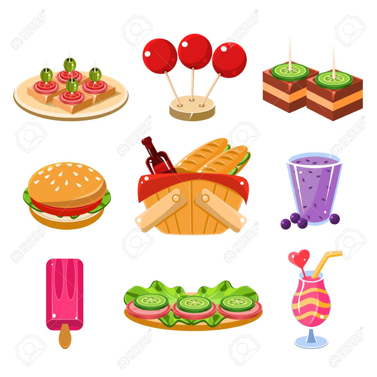 フランスの伝統的なピクニック料理 スナック ドリンク ベクトル イラスト コレクションのカラフルなアイコンのセット のイラスト素材 ベクタ Image フランスの伝統的なピクニック料理 スナック ドリンク ベクトル イラスト コレクションのカラフルなアイコンのセット のイラスト素材 ベクタ Image