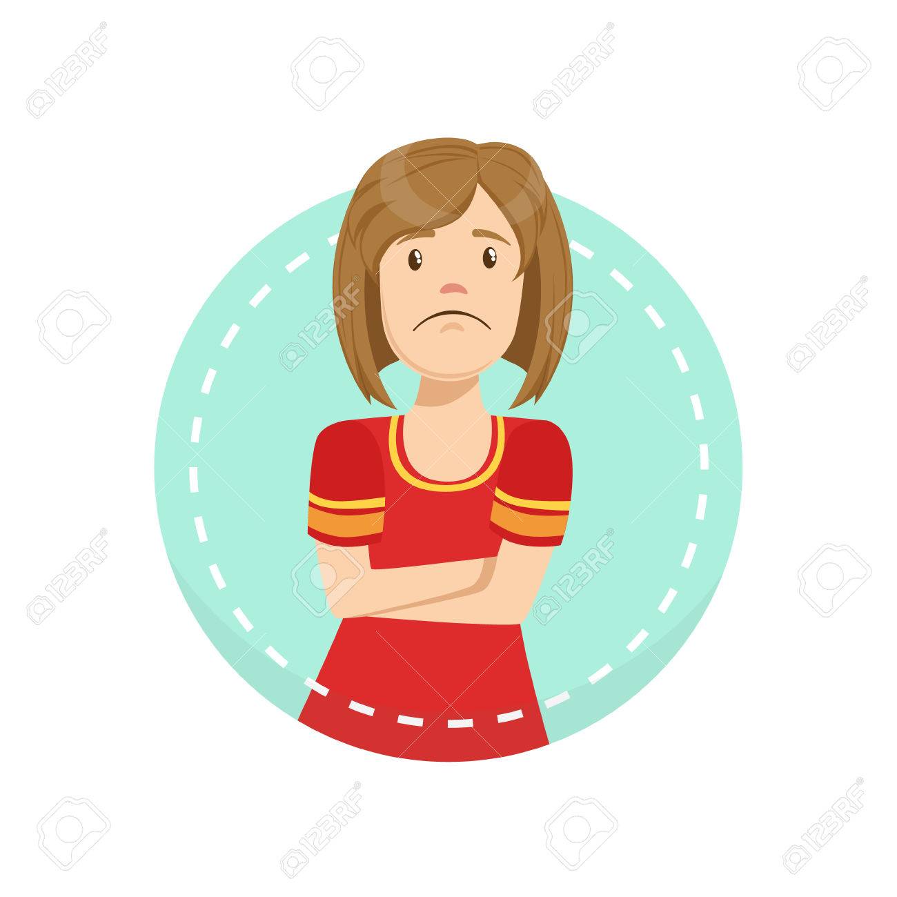 不一致感情身体言語の図 感情豊かな表情と青丸枠で赤い T シャツの男でジェスチャー のイラスト素材 ベクタ Image 不一致感情身体言語の図 感情豊かな表情と青丸枠で赤い T シャツの男でジェスチャー のイラスト素材 ベクタ Image