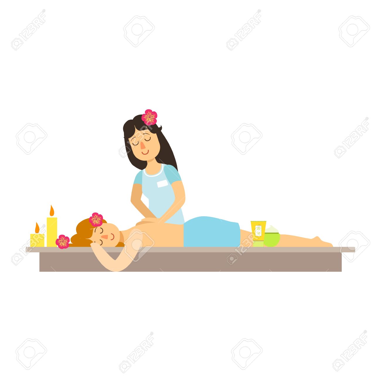 sexe avec de l’huile de massage