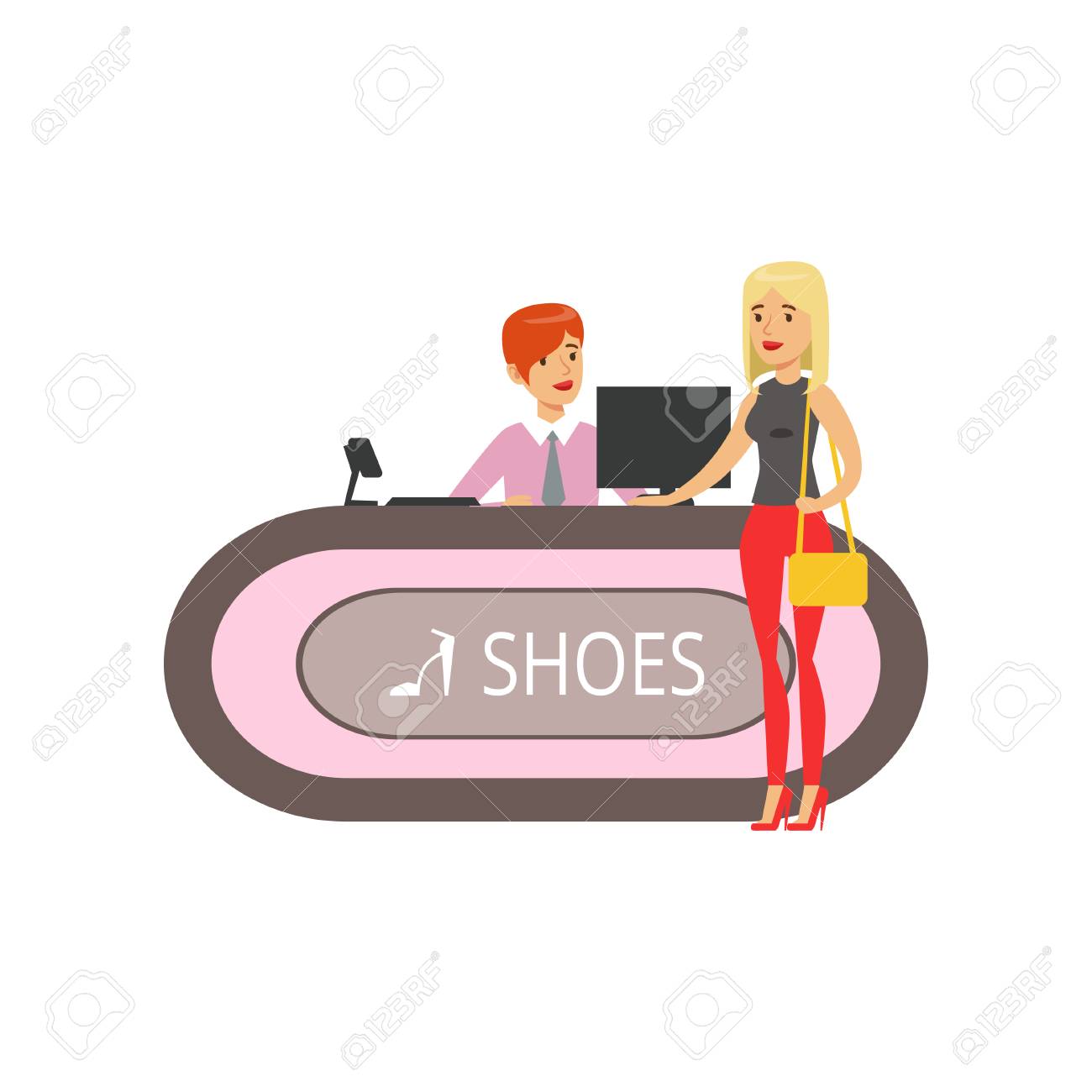 loja de sapato shopping