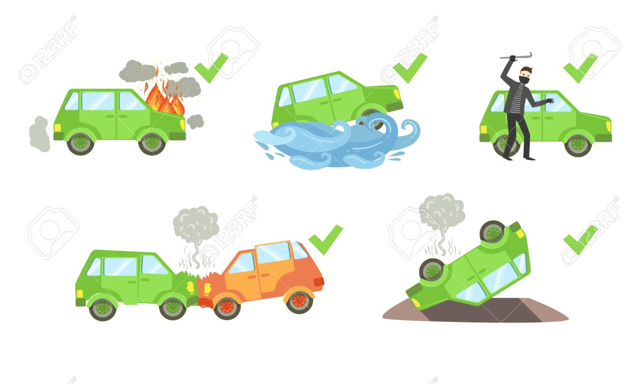 Types Of Car Insurance >> Car Insurance Set Different Types Of Auto Insurance Cases Vector Types Of Car Insurance >> Car Insurance Set Different Types Of Auto Insurance Cases Vector