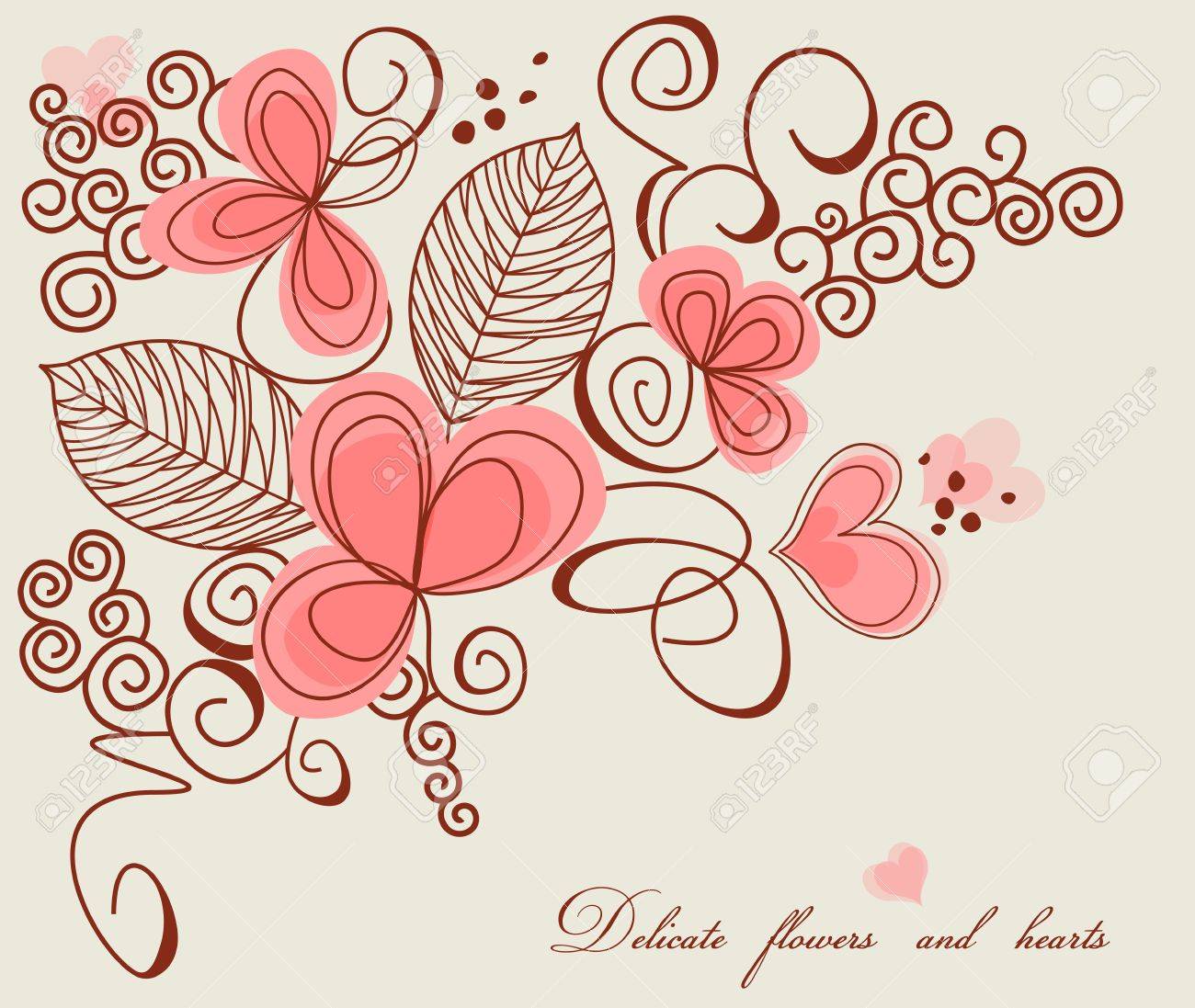 Decoración De Amor, Delicadas Flores Y Corazones Ilustraciones Svg, Vectoriales, Clip Art Vectorizado Libre De Derechos. Image 11377007. Decoración De Amor, Delicadas Flores Y Corazones Ilustraciones Svg, Vectoriales, Clip Art Vectorizado Libre De Derechos. Image 11377007.