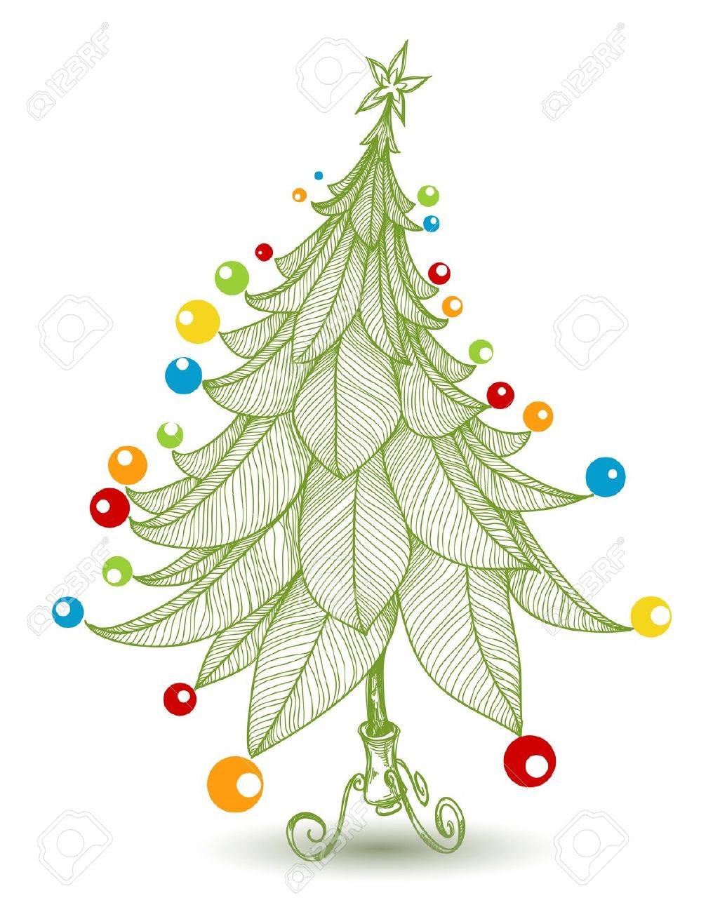 brightly decorated christmas tree for children stock vector 15941110 - Christmas Images For Children brightly decorated christmas tree for children stock vector 15941110 - Christmas Images For Children