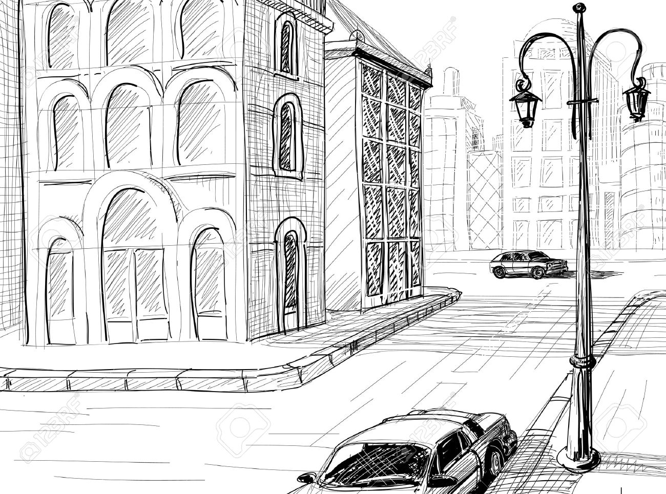 background sketch