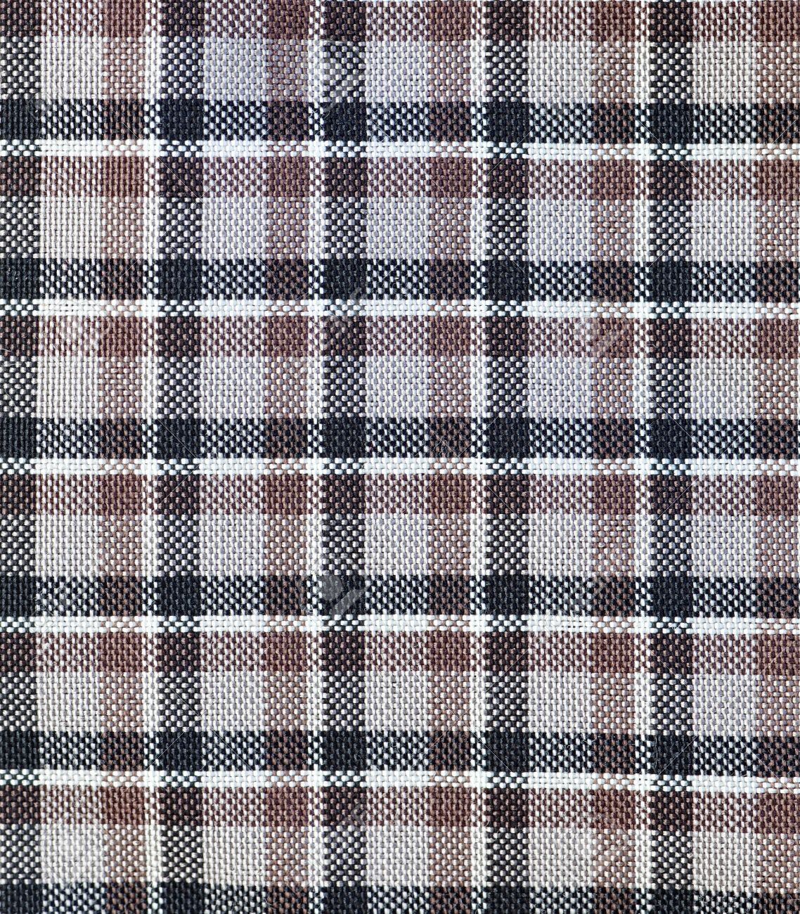 checked shirt material