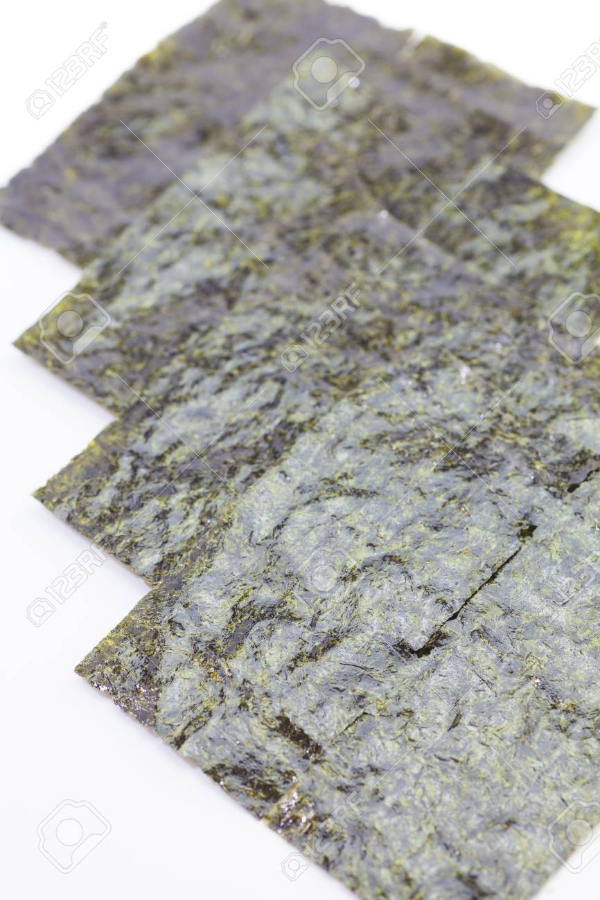 Nori Japanese Edible Seaweed Used As A Wrap For Sushi And Onigiri Stock Photo Picture And Royalty Free Image Image 51192826