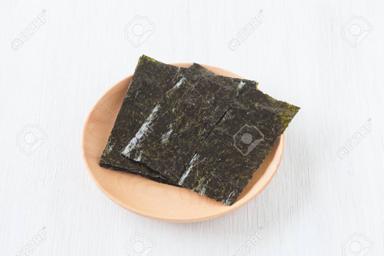 Nori Japanese Edible Seaweed Used As A Wrap For Sushi And Onigiri Stock Photo Picture And Royalty Free Image Image 51192967