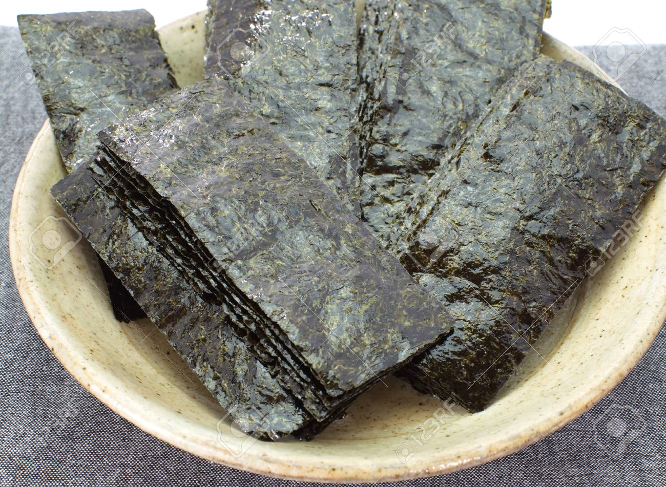 Nori Japanese Edible Seaweed Used Chiefly As An Ingredient Stock Photo Picture And Royalty Free Image Image 94069506