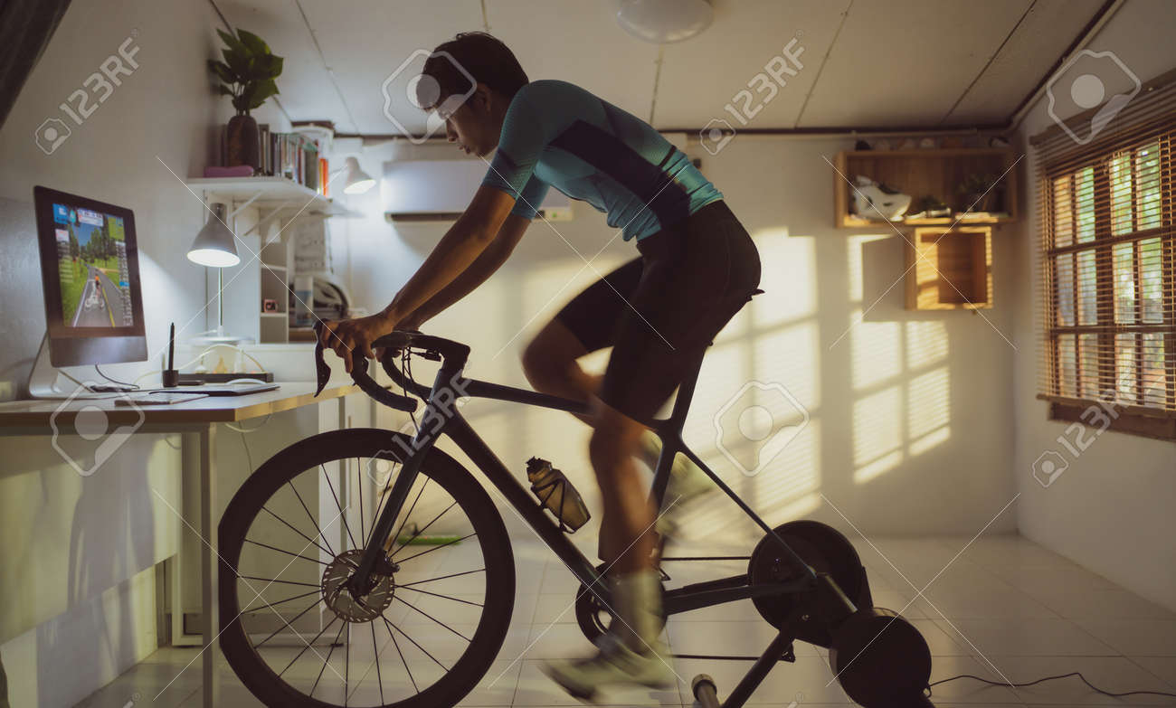 Entraineur velo fait maison sale