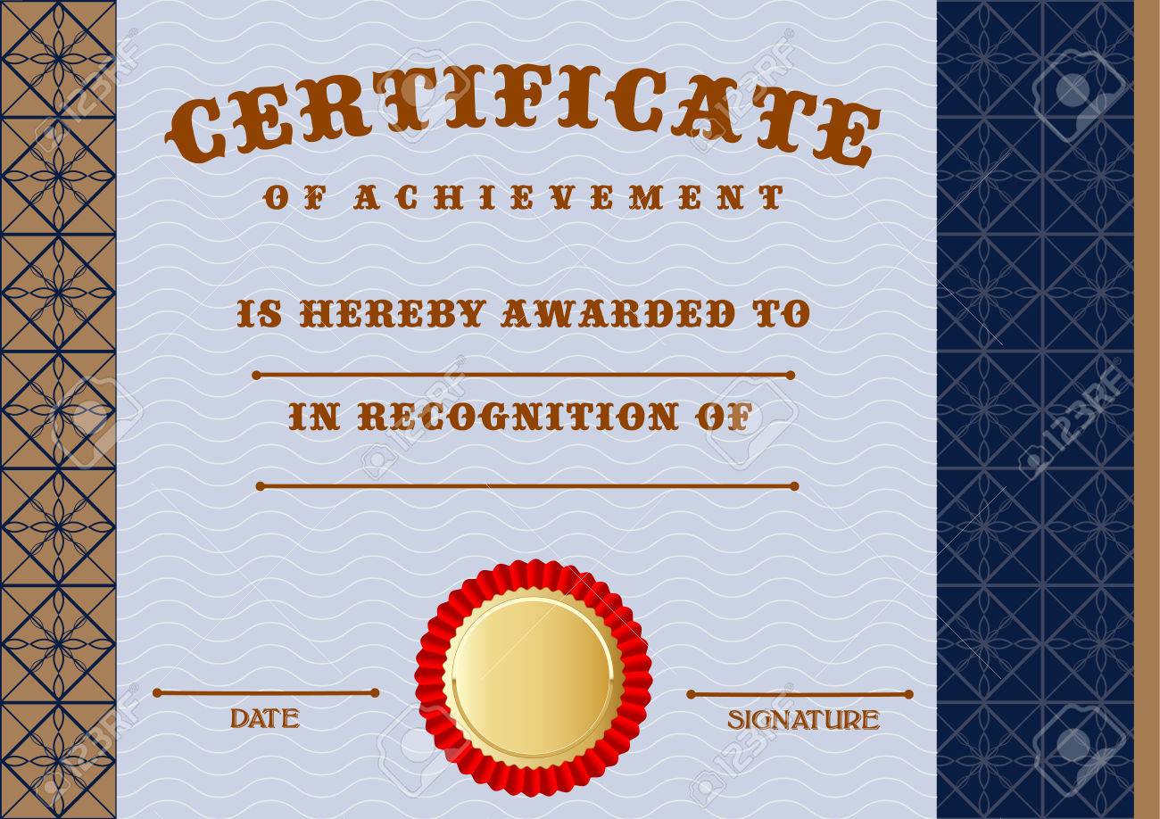 diploma certificate of achievement award winner certificate certificate of achievement award