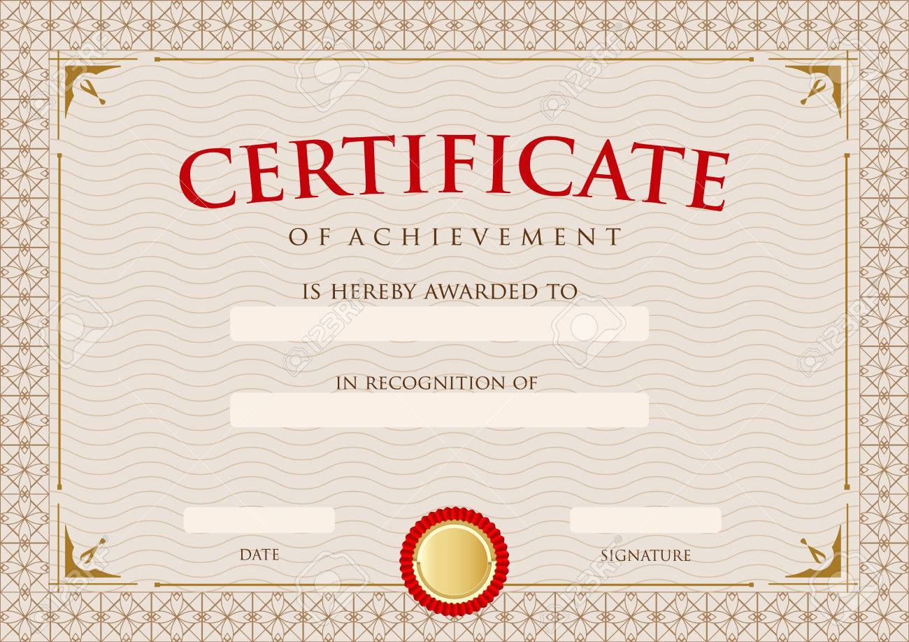 diploma certificate of achievement award winner certificate certificate of achievement award