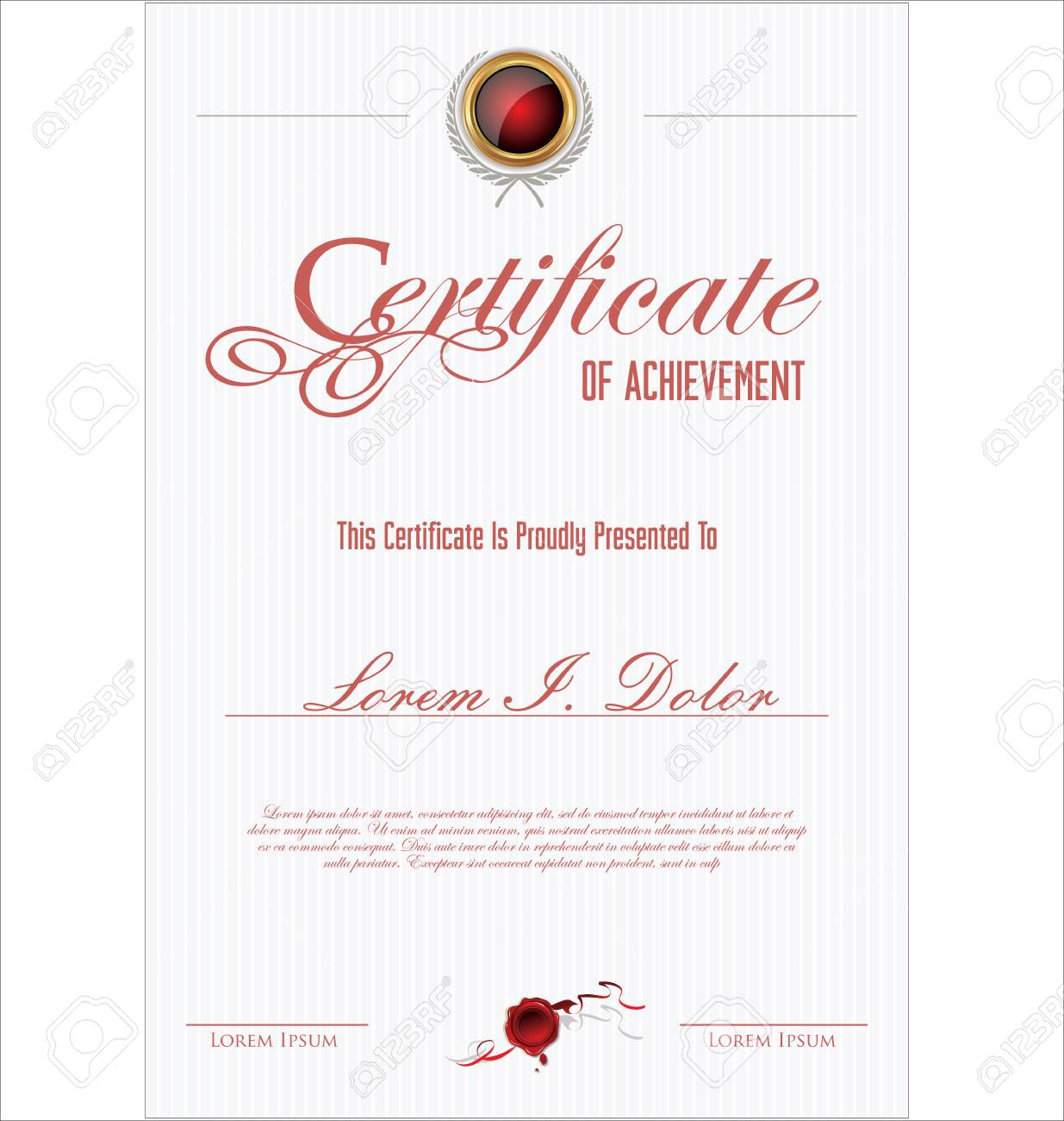 certificate template ai certificate template