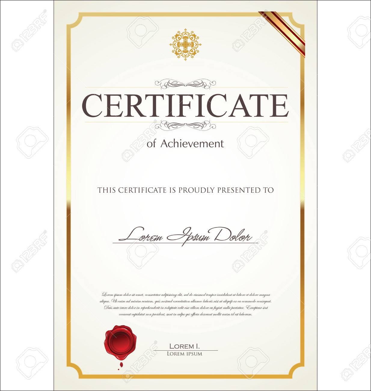 certificate diploma template