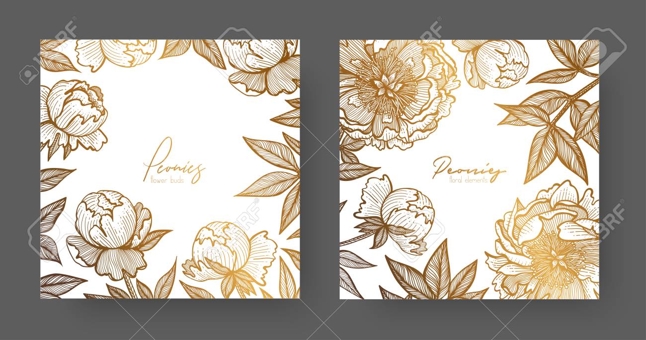 gold cards templates for wedding stationery with vintage style free vintage stationery templates