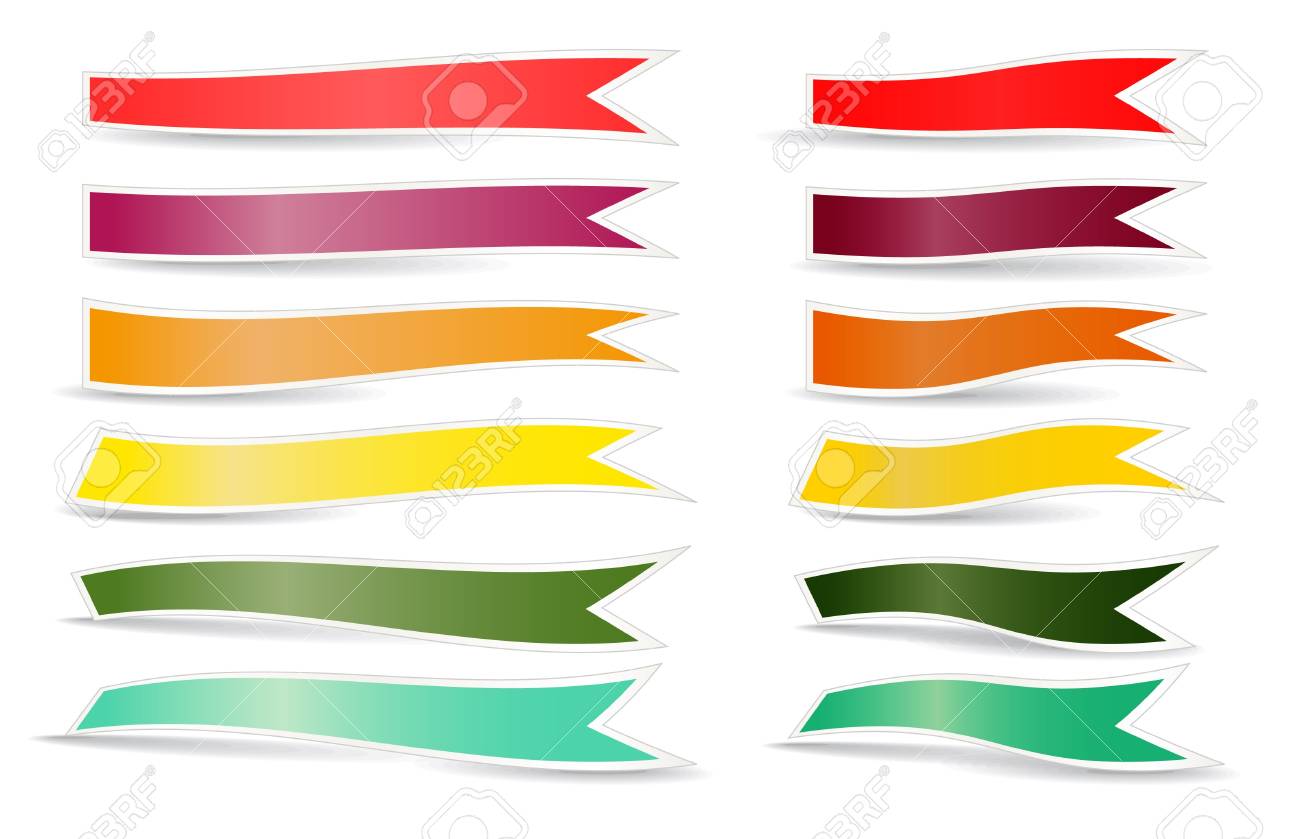 cintas decorativas de colores diferentes tamanos