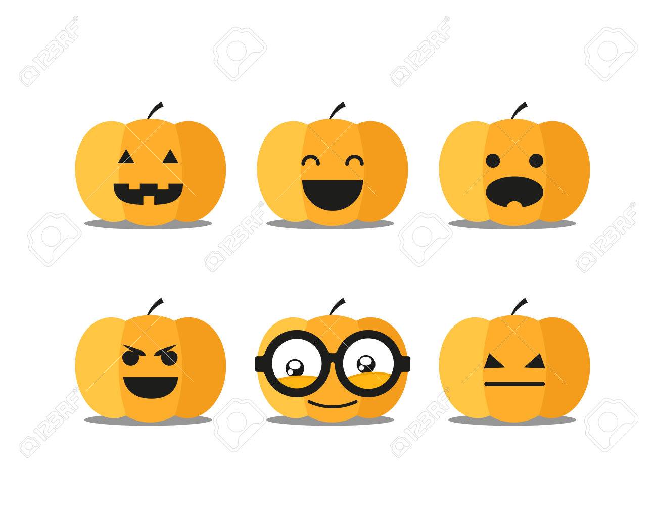 different helloween pumpkin faces clip art royalty free cliparts