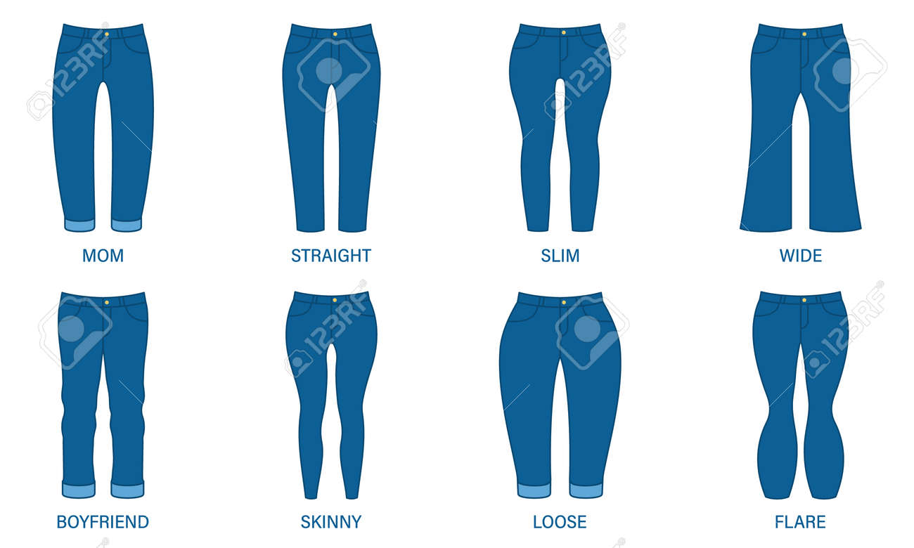 Femme Quel Pantalon Morphologie Morphologie Different Type De Jean