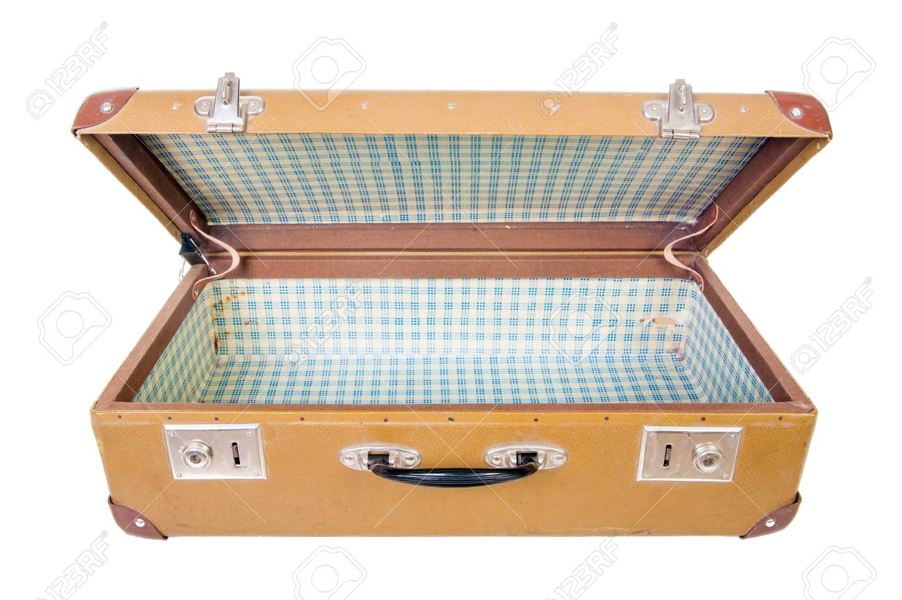 Open Old Suitcase Stock Photo Picture And Royalty Free Image Image