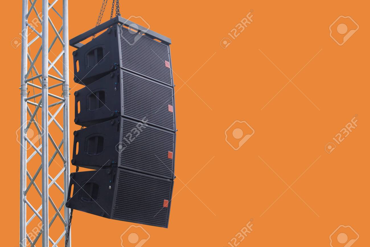 hanging sound system