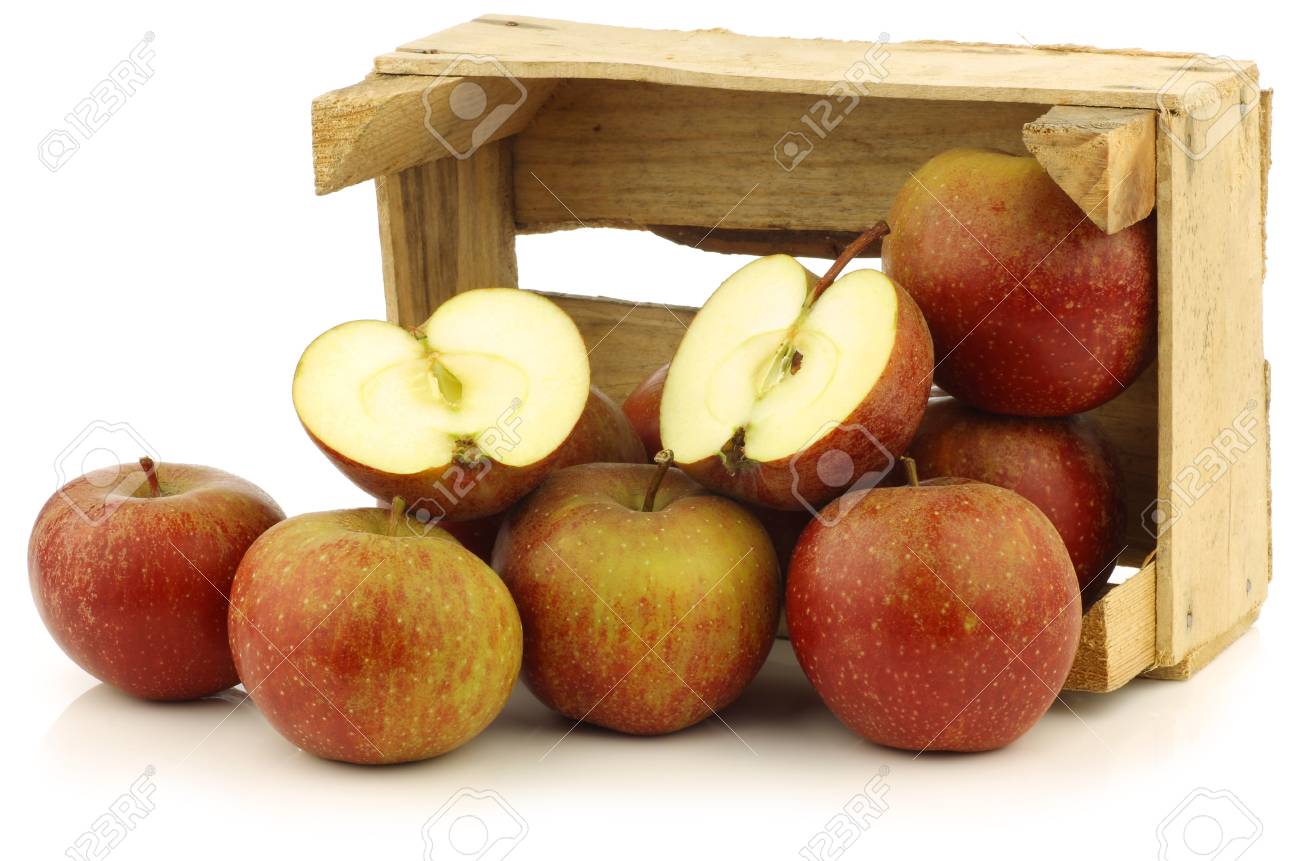 Traditionnelles Pommes Hollandais Appele Goudrenet Et Une Coupe