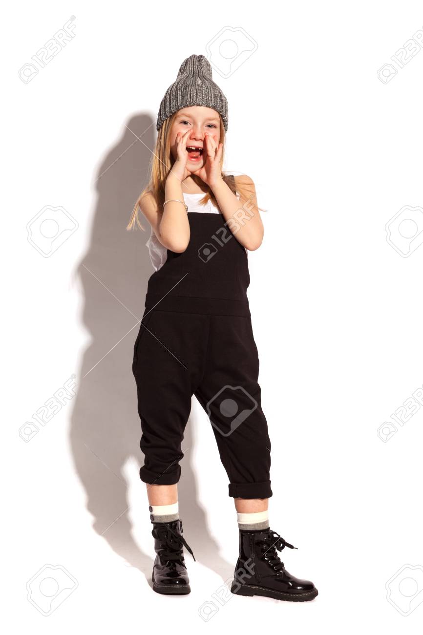 black overalls with white shirt