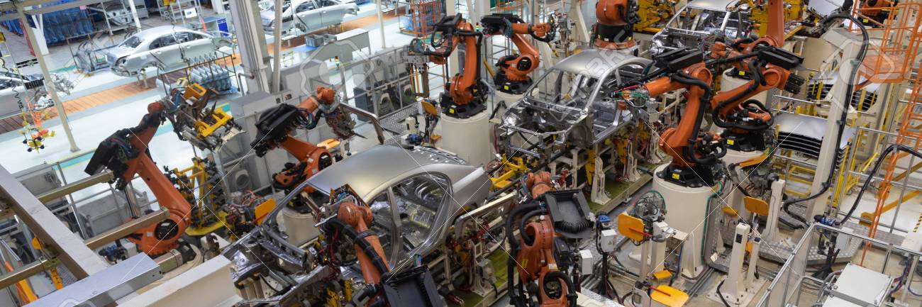 robotic production line