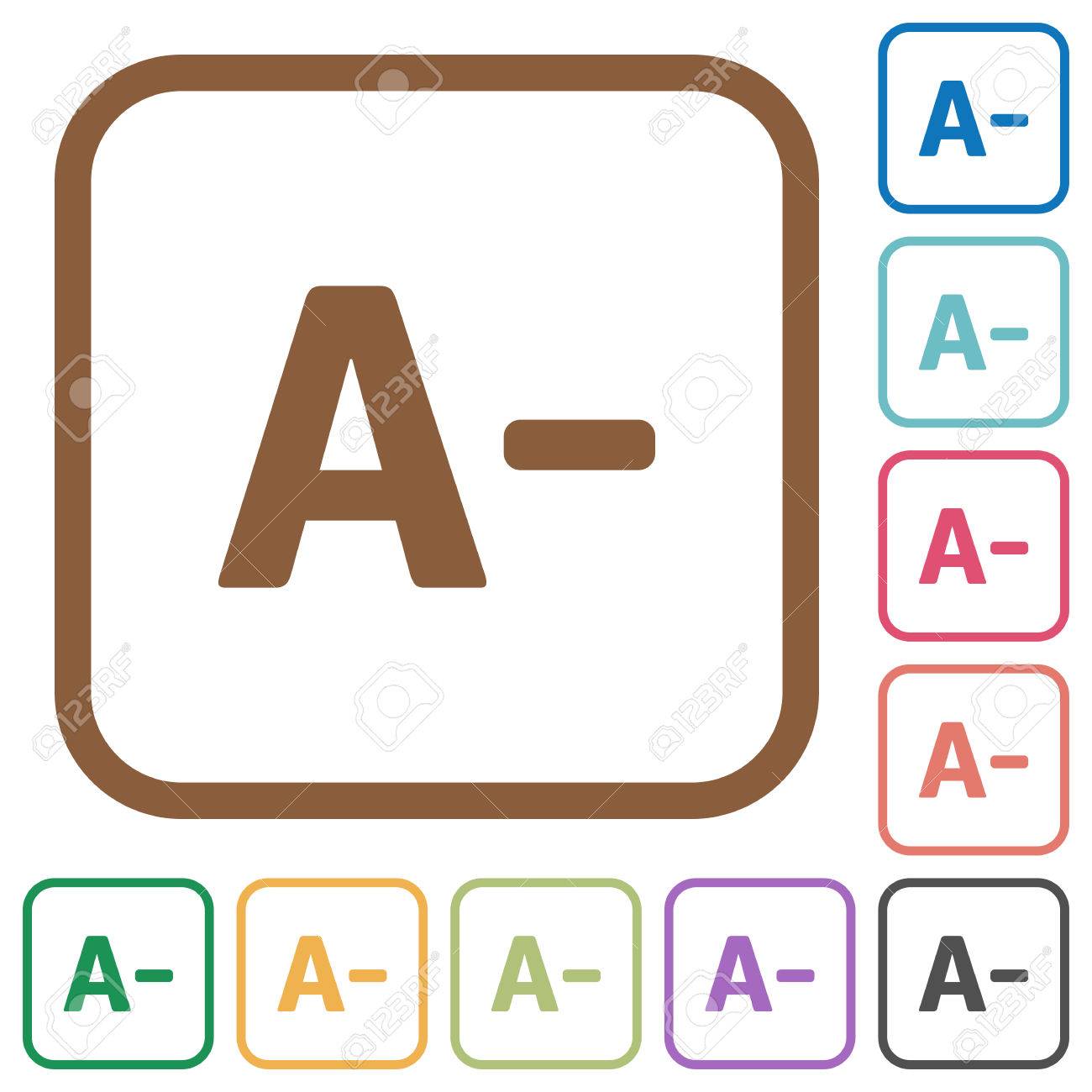 decrease font size simple icons in color rounded square frames how to decrease the size of a picture
