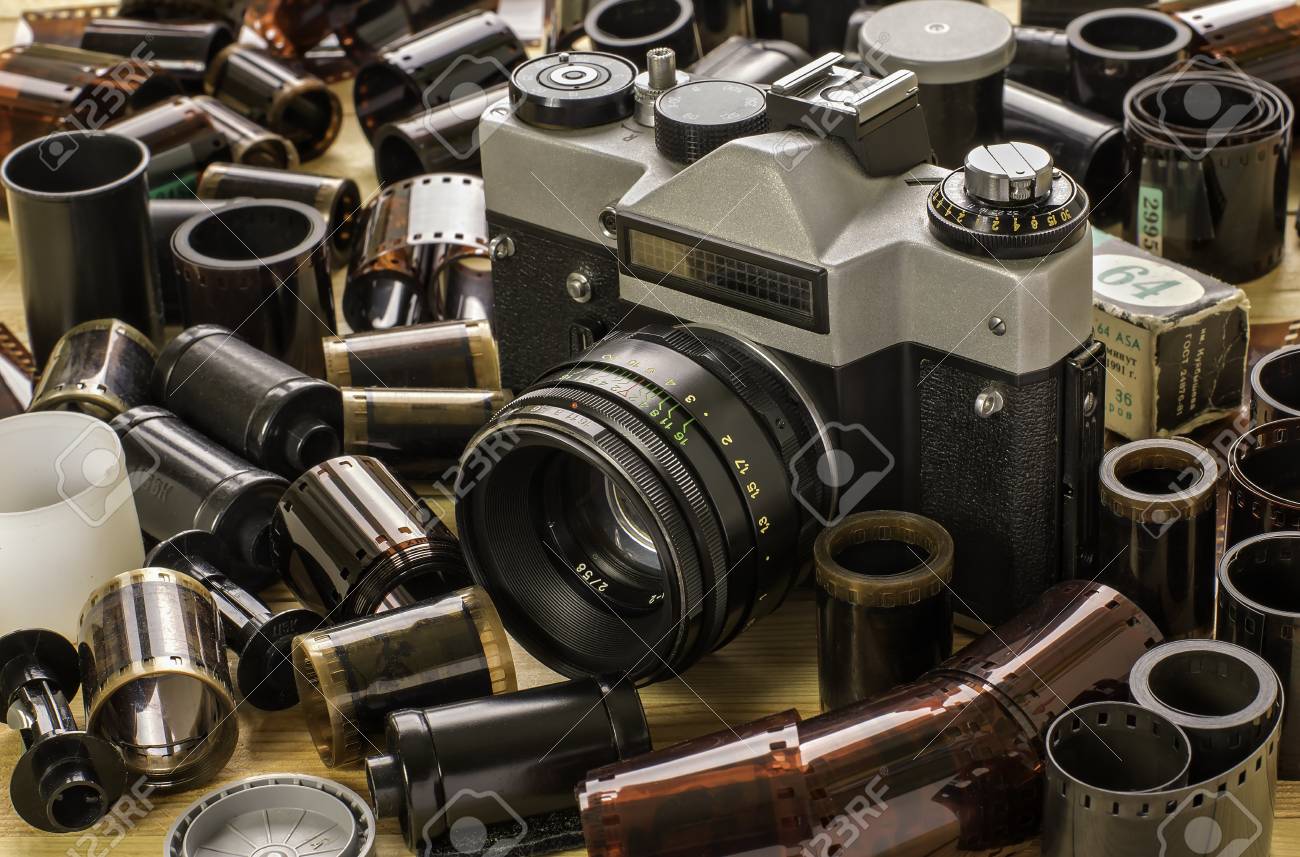 old vintage film camera