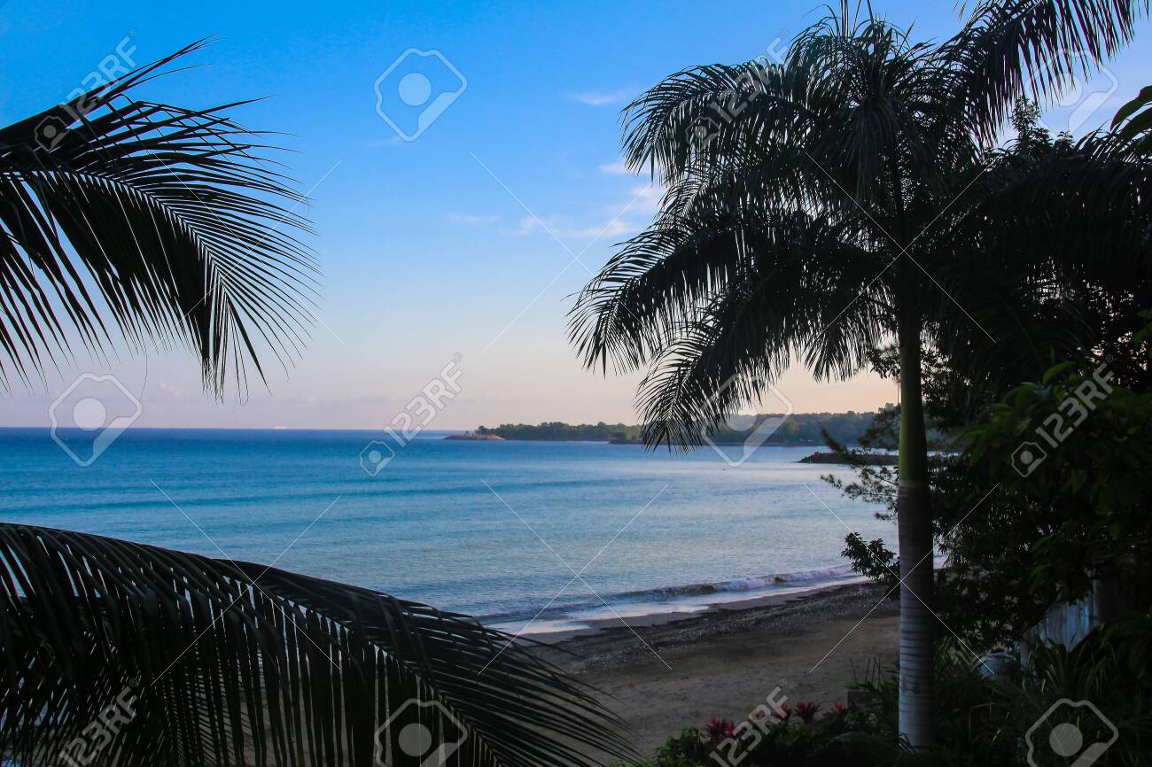 Jamaica Boasts White Sand Beaches Famous Scenic Waterfalls