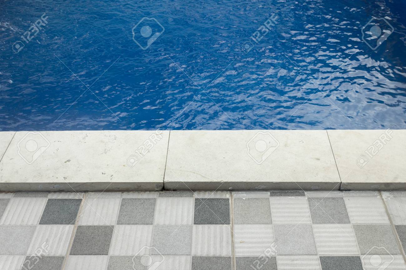 luxury pool setting with