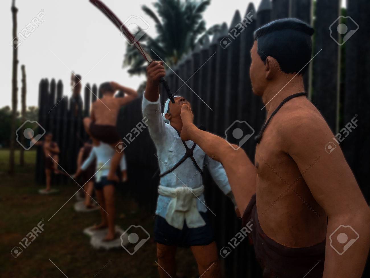 the legendary battle legendary warriors stock photo picture and