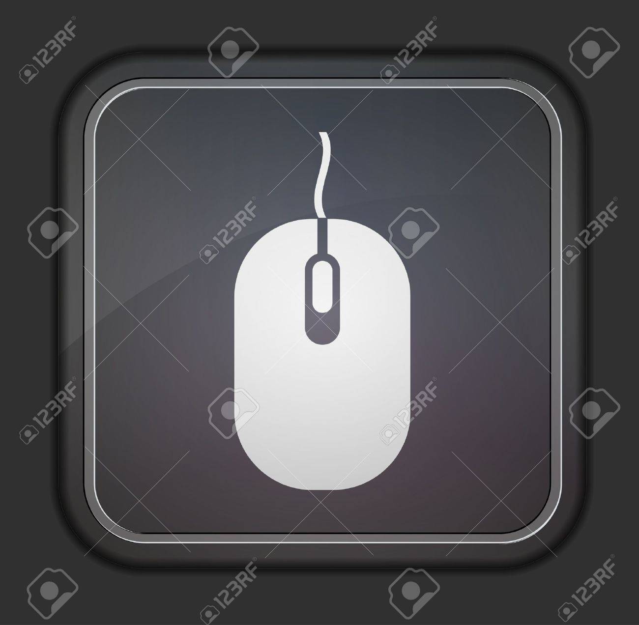 コンピューター マウス アイコン イラスト 簡単に編集するには のイラスト素材 ベクタ Image