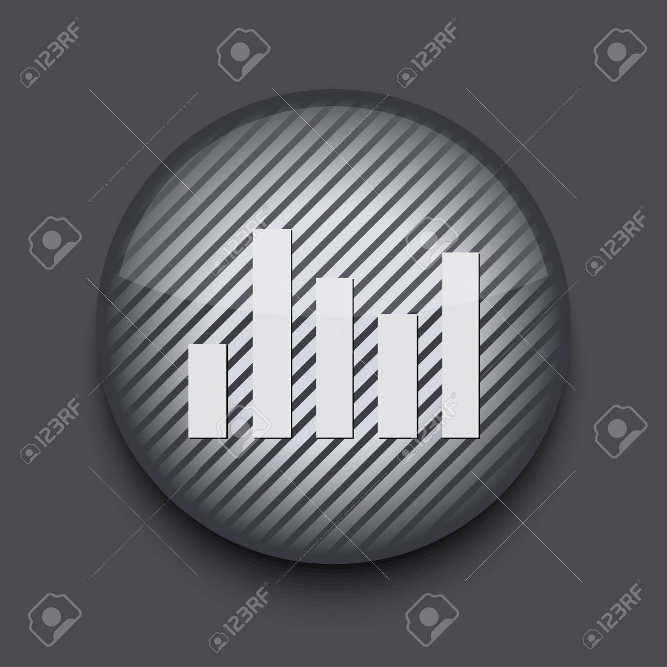 vector app circle striped