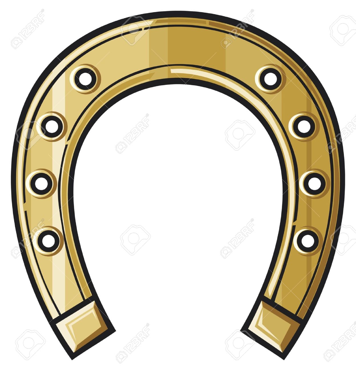 Gold Horseshoe Royalty Free SVG, Cliparts, Vectors, and Stock Illustration.  Image 14836329., image size:1248x1300