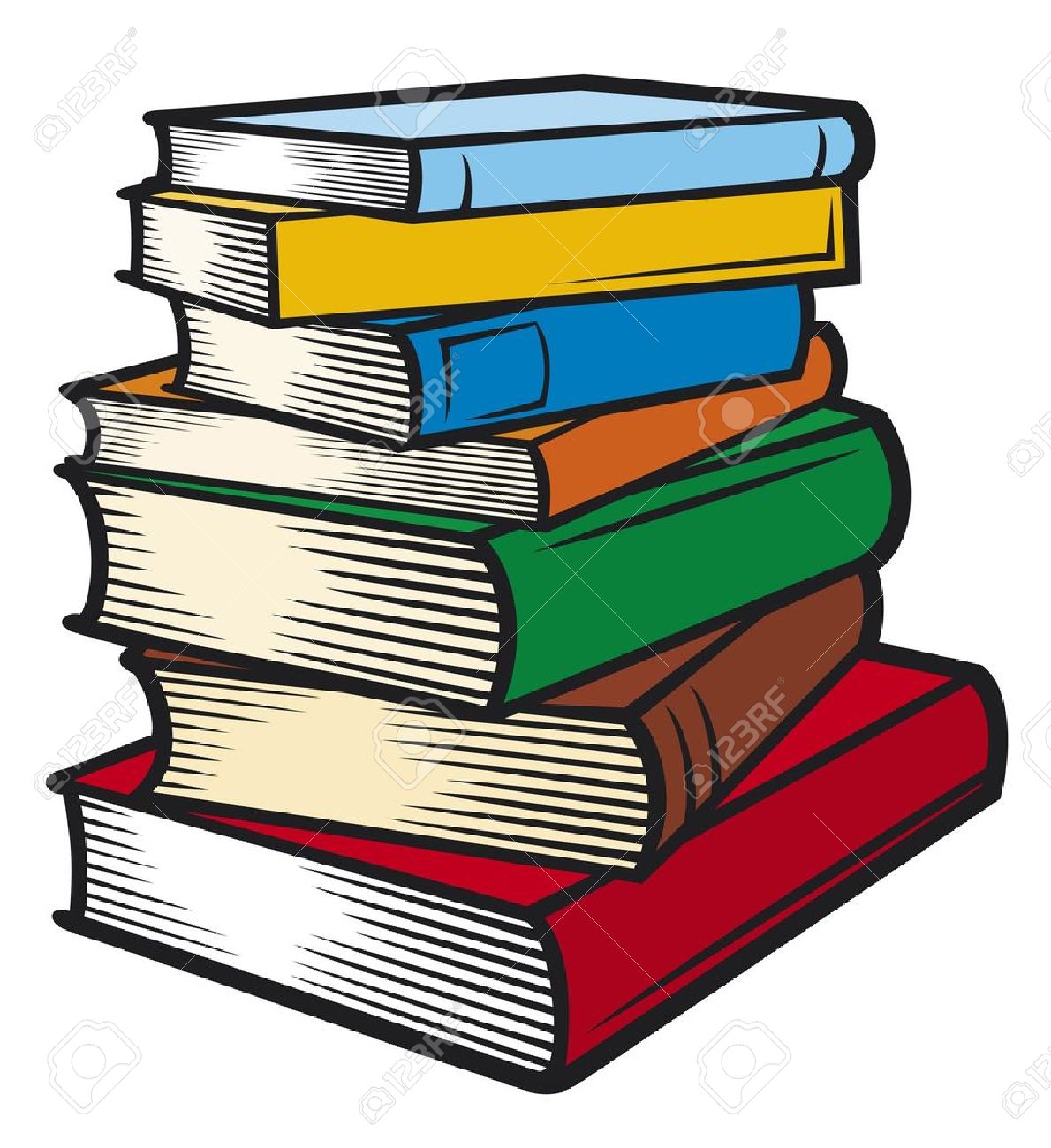 stack of books books stacked royalty free cliparts vectors and