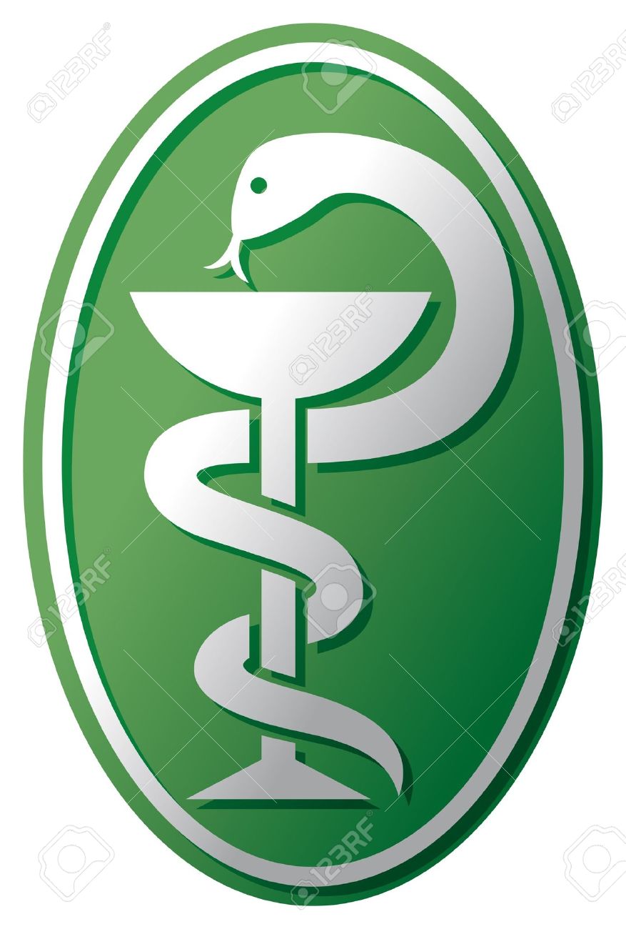 Medical Symbol Emblem For Drugstore Or Medicine, Green Medical Sign, Snake  And A Bowl, Bowl Of Hygieia, Symbol Of Pharmacy, Pharmacy Snake Symbol  Royalty Free SVG, Cliparts, Vectors, and Stock Illustration. Image, image size:877x1300