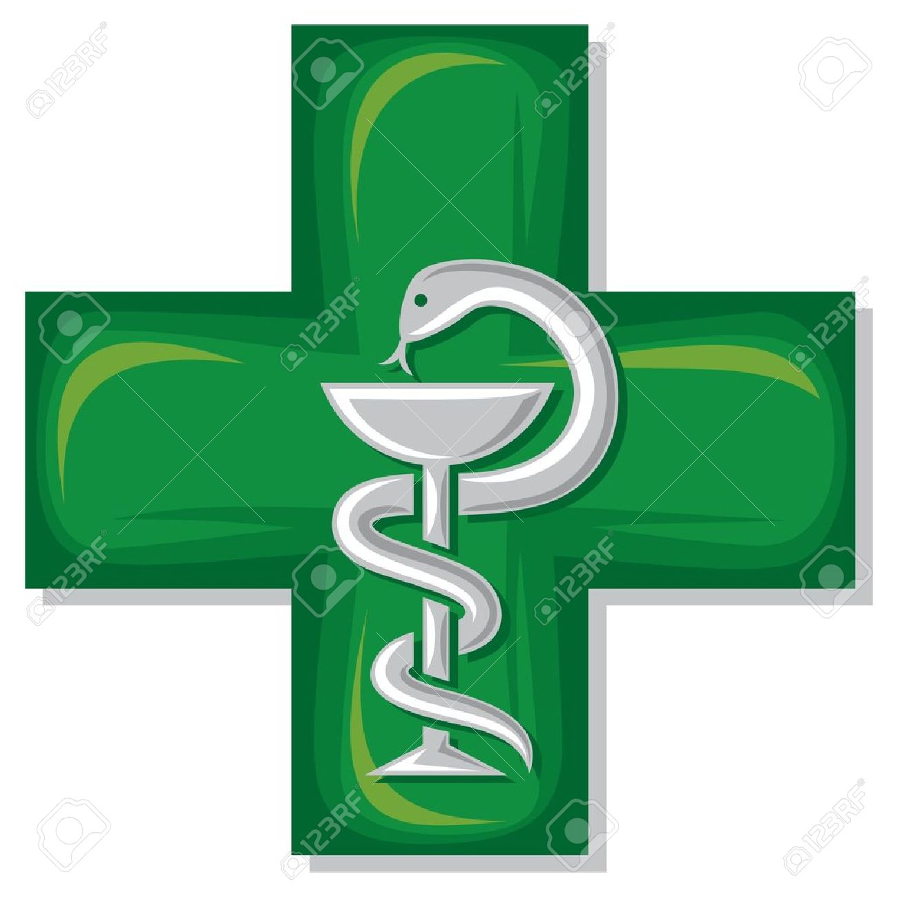 Medicale Embleme Symbole De La Croix De Pharmacie Ou De Medecine Vert Signe Medical Le Serpent Et Un Bol Bol De Hygie Symbole De La Pharmacie Symbole Du Serpent Pharmacie Medicaux Clip