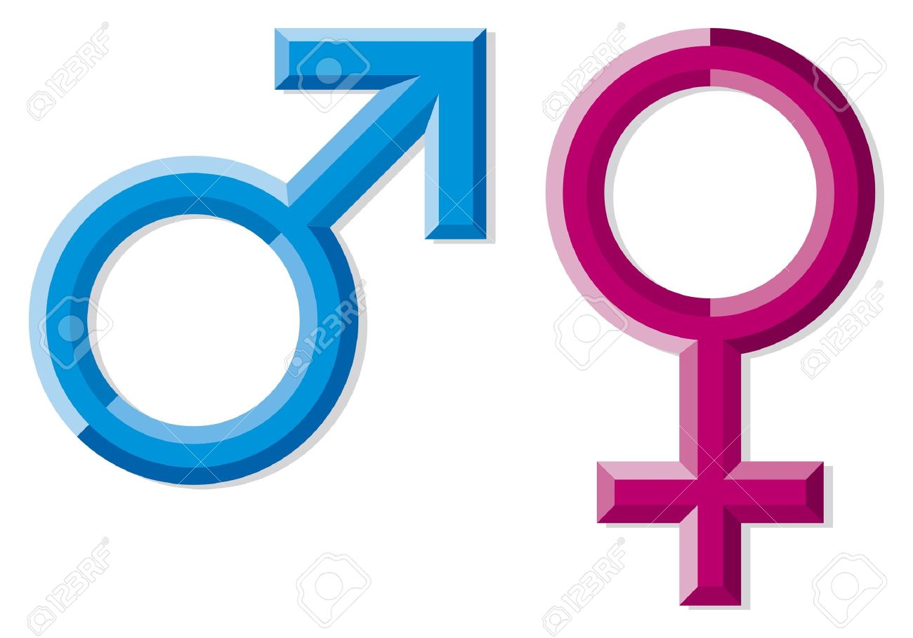 Mannliche Und Weibliche Geschlecht Symbole Manner Und Frauen Zeichen Pink Und Blau Mannlich Weiblich Geschlecht Symbole Gender Symbols Lizenzfrei Nutzbare Vektorgrafiken Clip Arts Illustrationen Image