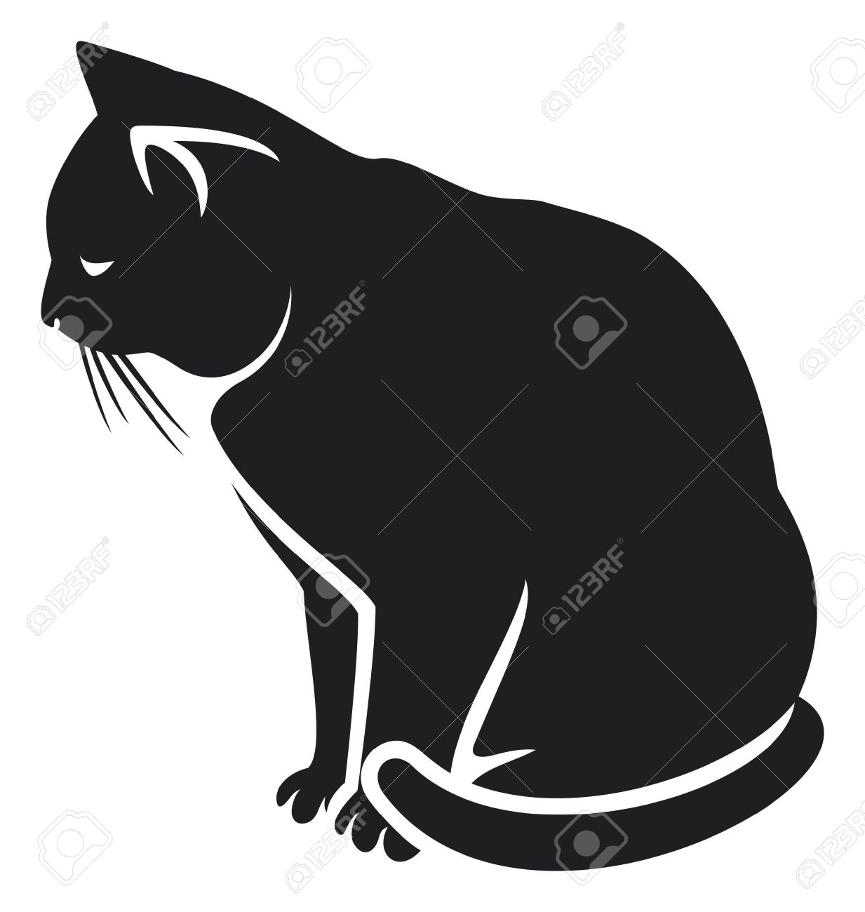黒い猫の猫のイラストのイラスト素材 ベクタ Image 15932738 黒い猫の猫のイラストのイラスト素材 ベクタ Image 15932738