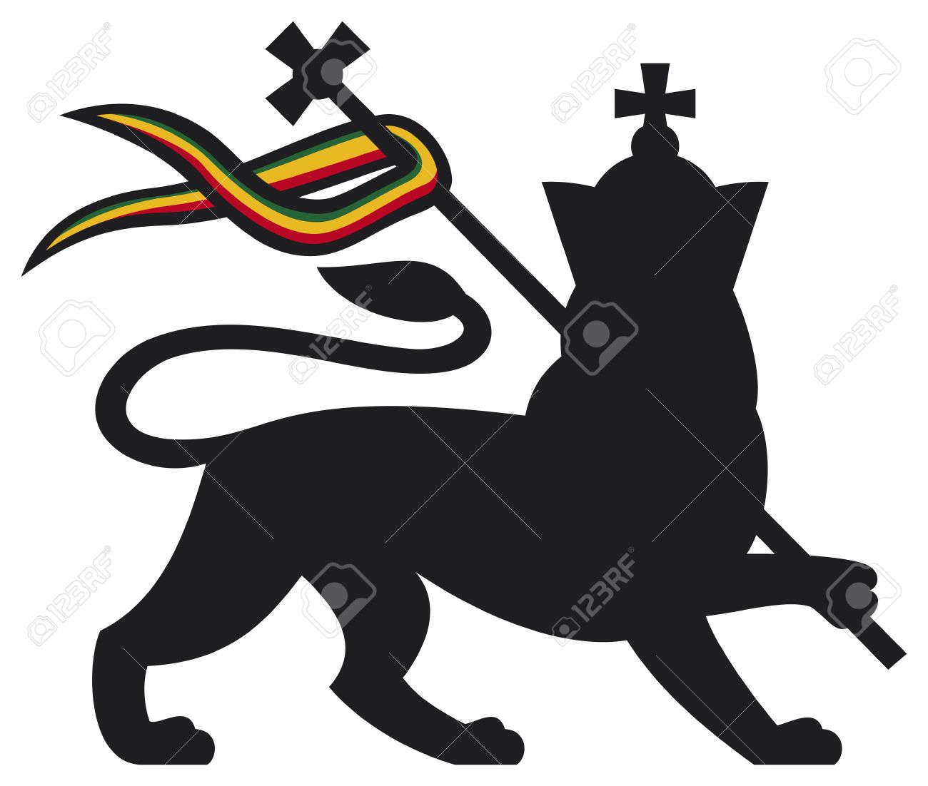 the lion of judah rastafarian lion, reggae background - 23476381 the lion of judah rastafarian lion, reggae background - 23476381