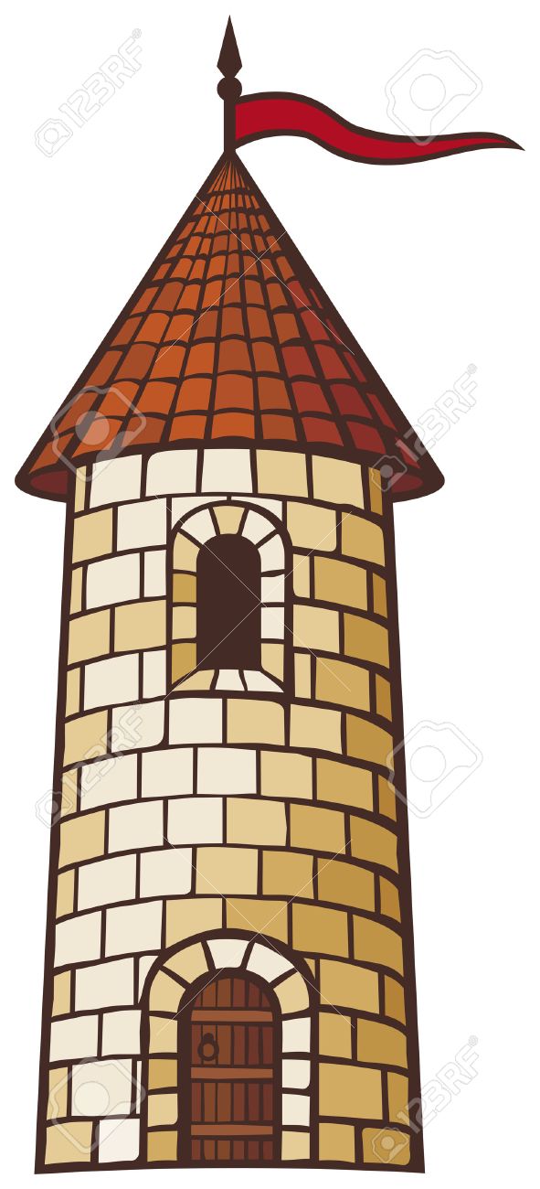 Medieval Tower Old Castle Royalty Free SVG, Cliparts, Vectors, And Stock  Illustration. Image 23476431.