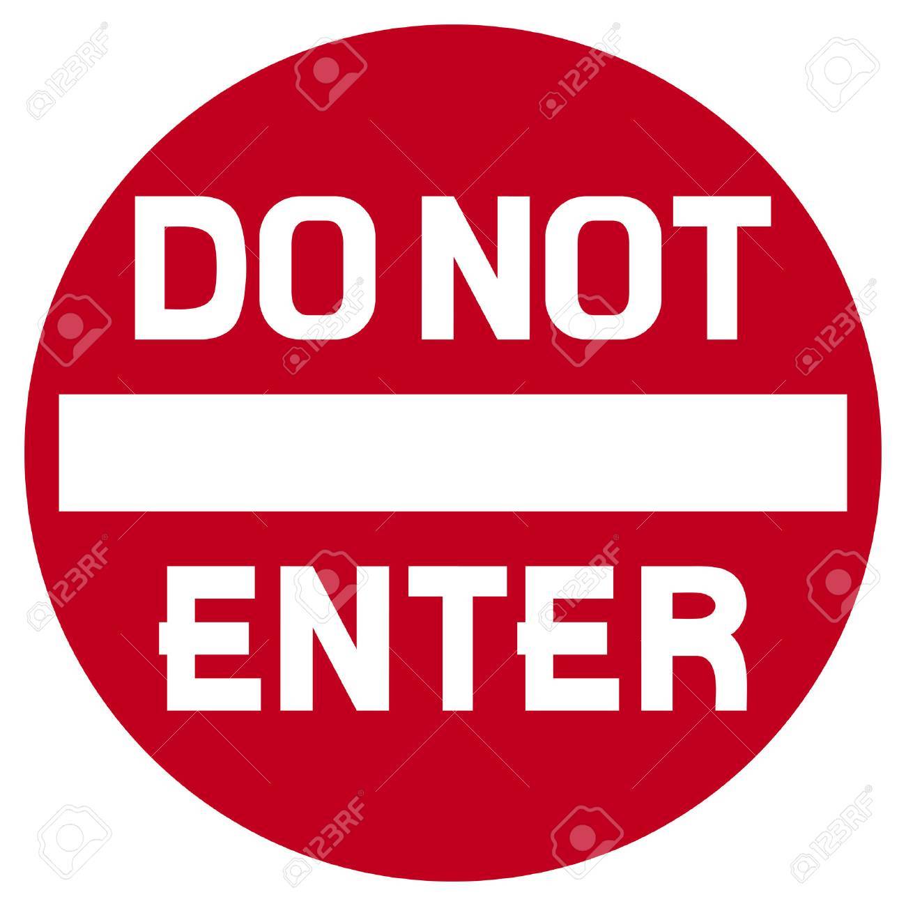 警告記号を入力しないでくださいアイコンを入力しないと 記号を入力しないでくださいのイラスト素材 ベクタ Image