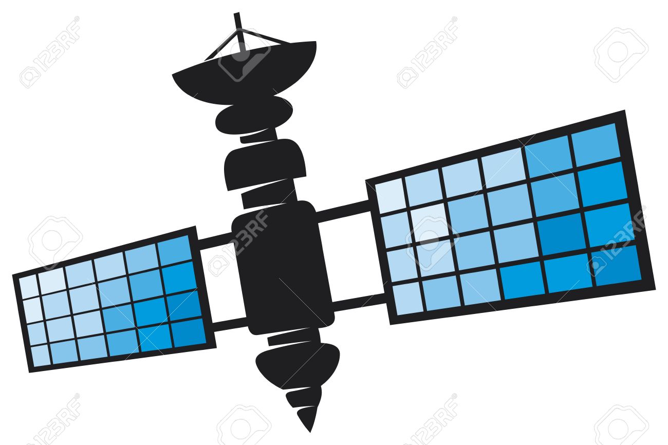 衛星放送のイラスト素材 ベクタ Image