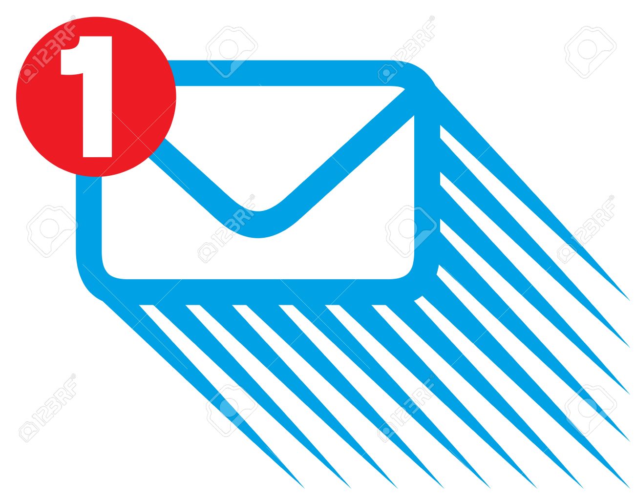 메시지 알림 아이콘 수신 메일 알림, 새 메일 기호 로열티 무료 사진, 그림, 이미지 그리고 스톡포토그래피. Image 52656345