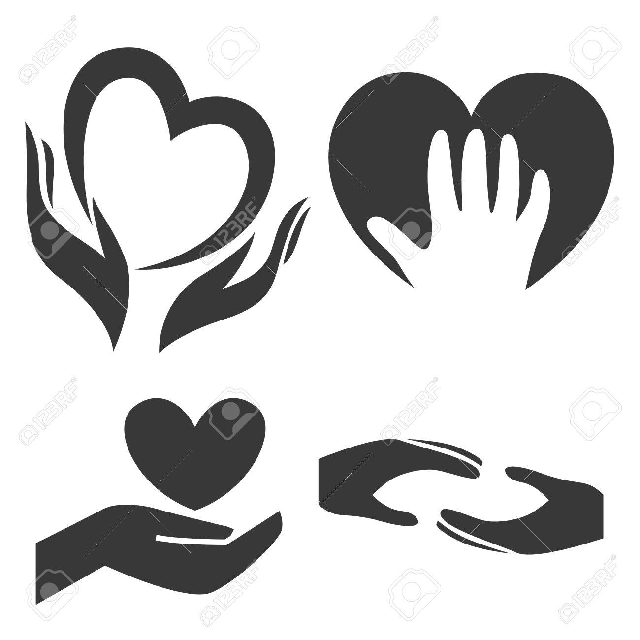 Herz In Der Hand Symbol Zeichen Symbol Vorlage Fur Einen Guten Zweck Gesundheit Freiwillige Gemeinnutzige Organisation Isoliert Auf Weissem Hintergrund Lizenzfrei Nutzbare Vektorgrafiken Clip Arts Illustrationen Image 57235425