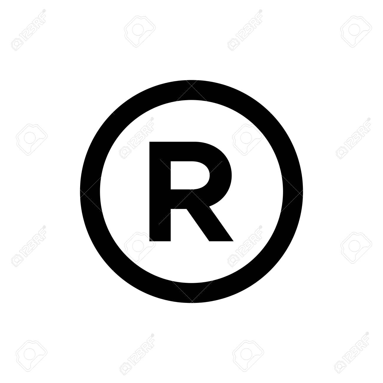 r trademark symbol eps