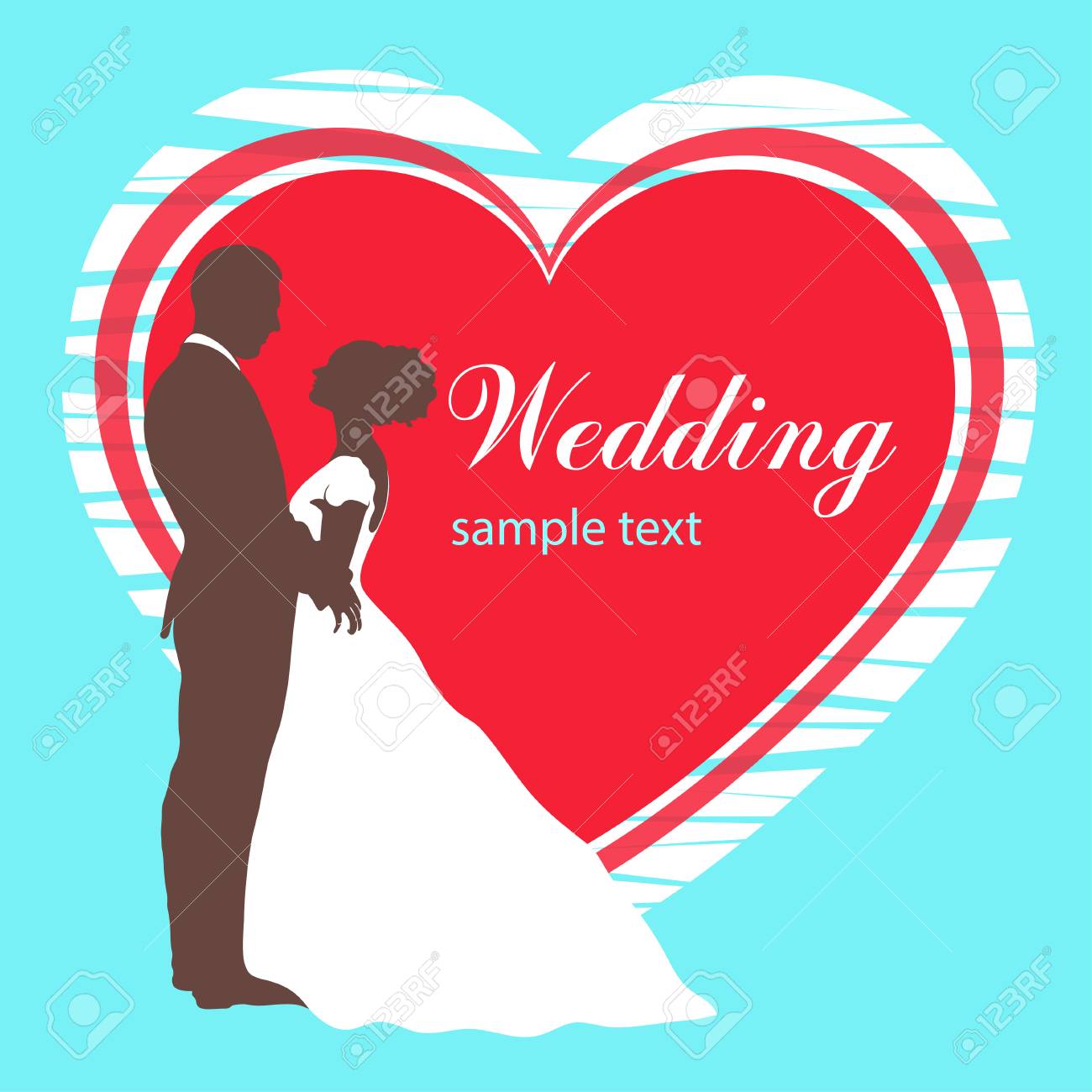 Bride And Groom Silhouette, Wedding Invitation, Card, Vector Outline  Drawing. Couple In Love Hugging, Dressed In A Wedding White Dress And A  Suit On The Background Of The Heart Royalty Free SVG,, image size:1300x1300