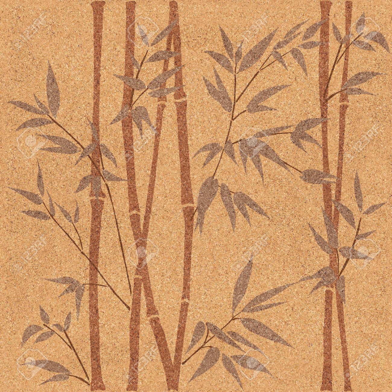 Immagini Stock Decorativi Rami Di Bambu Bamboo Forest Background Senza Soluzione Di Continuita Carta Da Parati Interior Design Modello Pannello A Parete Struttura Di Sughero Image 50461276